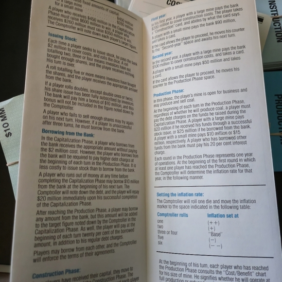 Vintage King Coal Board Game (1984) - Never Played! Complete - Picture 9 of 10